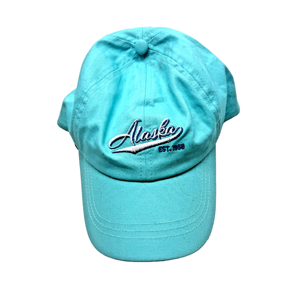 Ward Cove Teal Alaska Baseball Cap